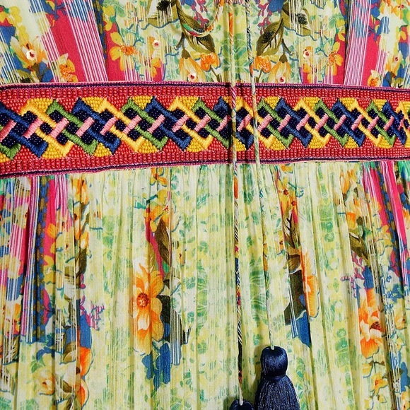 Anthropologie Bhanuni Jyoti Arianna Maxi Dress - Picture 12 of 14